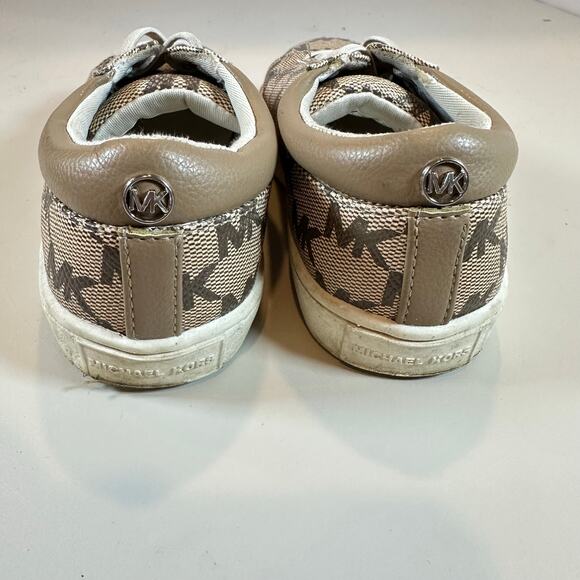 Michael Kors Logo Finola Sneakers Shoes Little Kid Toddler Girls Size 10 - Picture 6 of 10